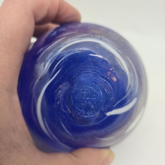 Tom St Clair 1994 Studio Glass Iridescent Speckle Abstract Paperweight Galaxy 3" - Picture 6 of 9